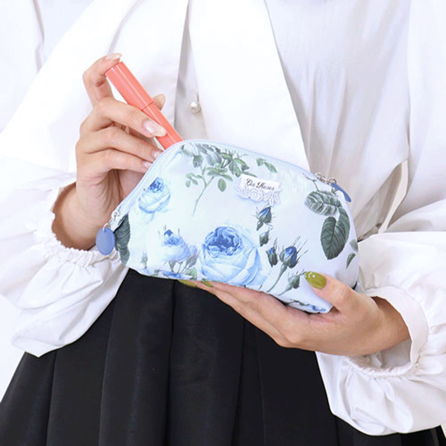 ルドゥーテ 口金ポーチ BL - 画像3