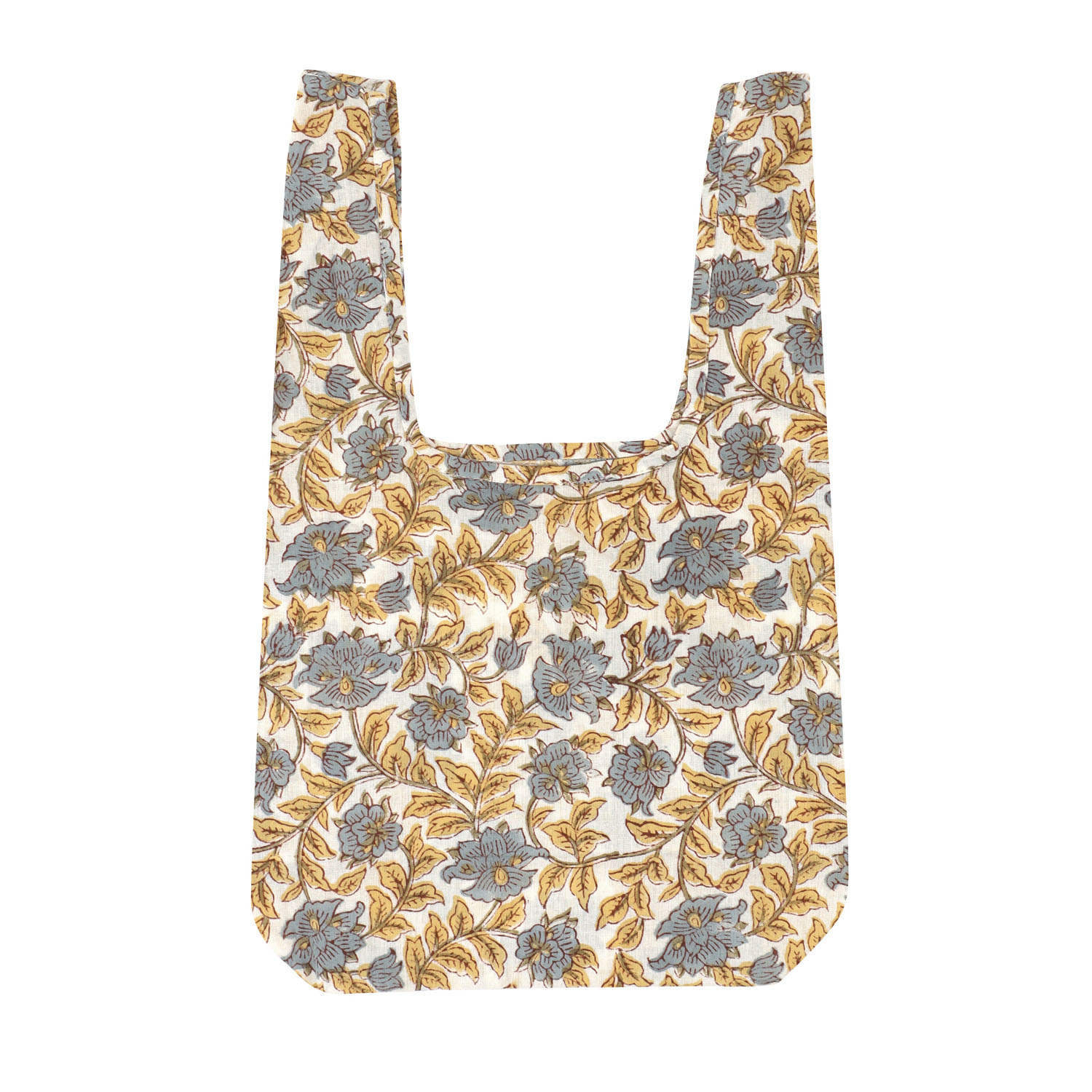 三つ折りエコバッグ アフリカンプリント