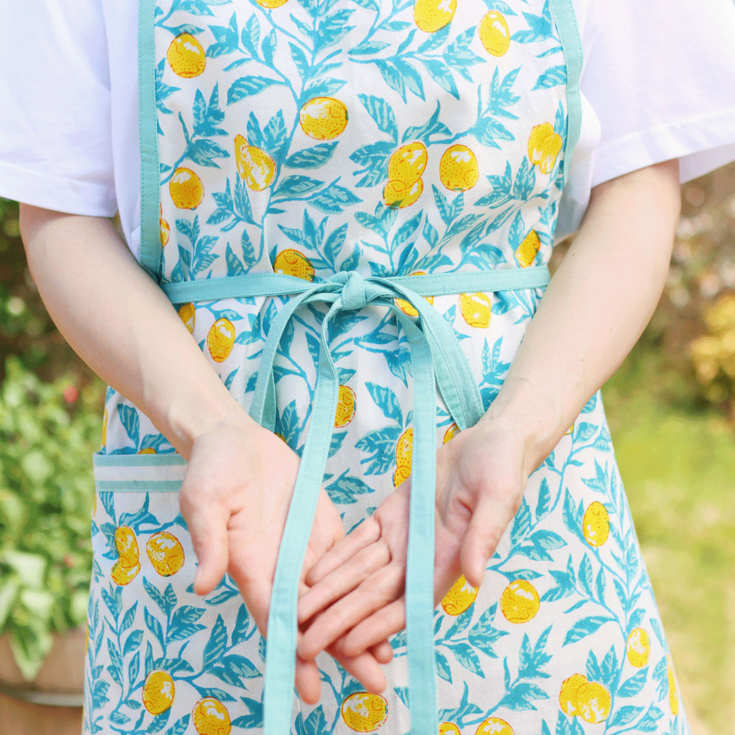 エプロン ボニータブロックプリント - 画像16