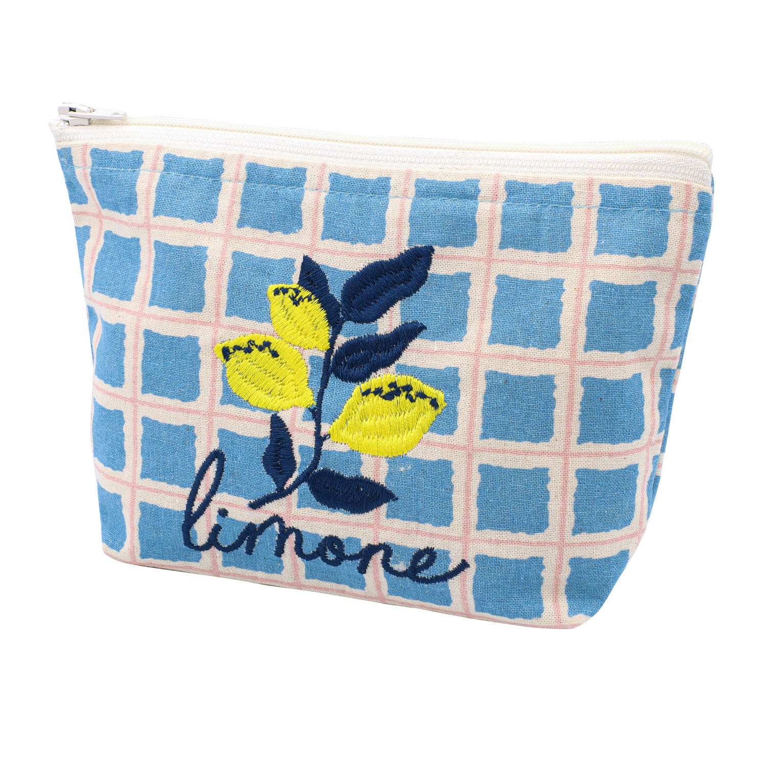 マチ付きポーチ 南欧モチーフ - 画像7