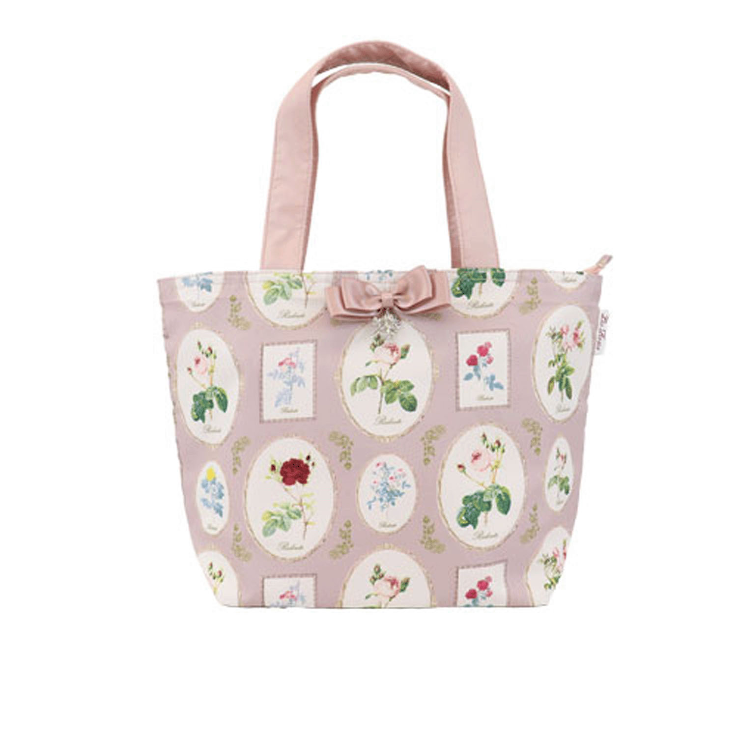 ルドゥーテ フレーム柄リボン付きミニトート【72、74番メーカー終了】 - 画像3