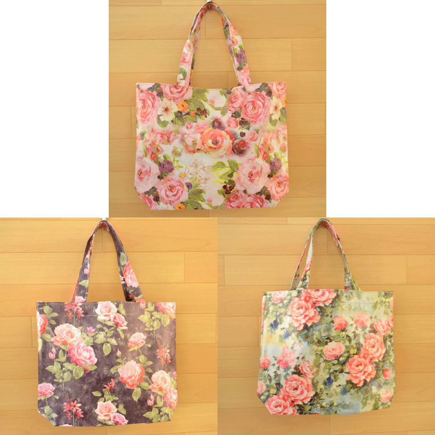 トートバッグ ローズ - 画像1