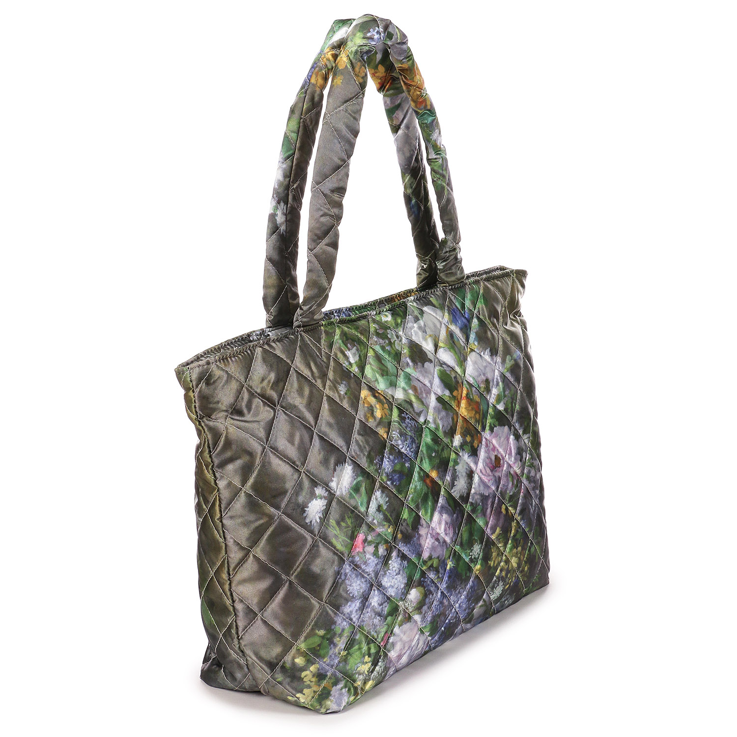 キルティングバッグ 春の花束 - 画像2