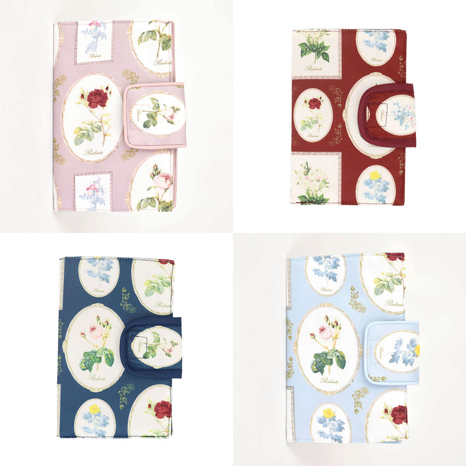 ルドゥーテ フレーム柄 マルチポーチ